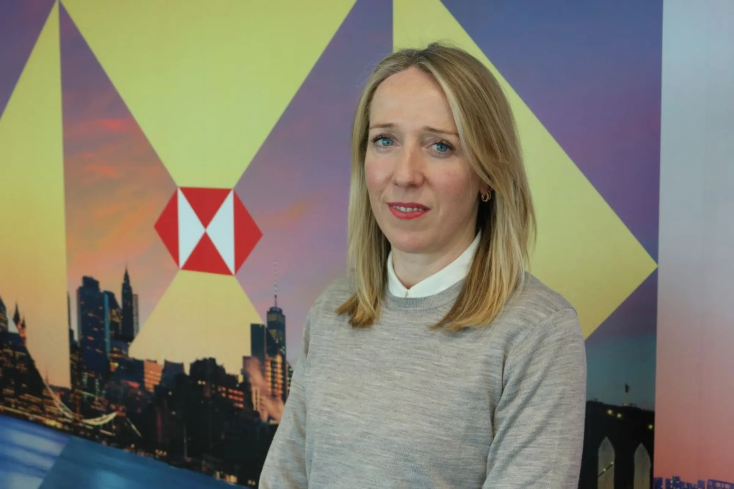 Sustainability expert and former civil servant Jenny McInnes at HSBC's headquarters in London, United Kingdom, April 26, 2023