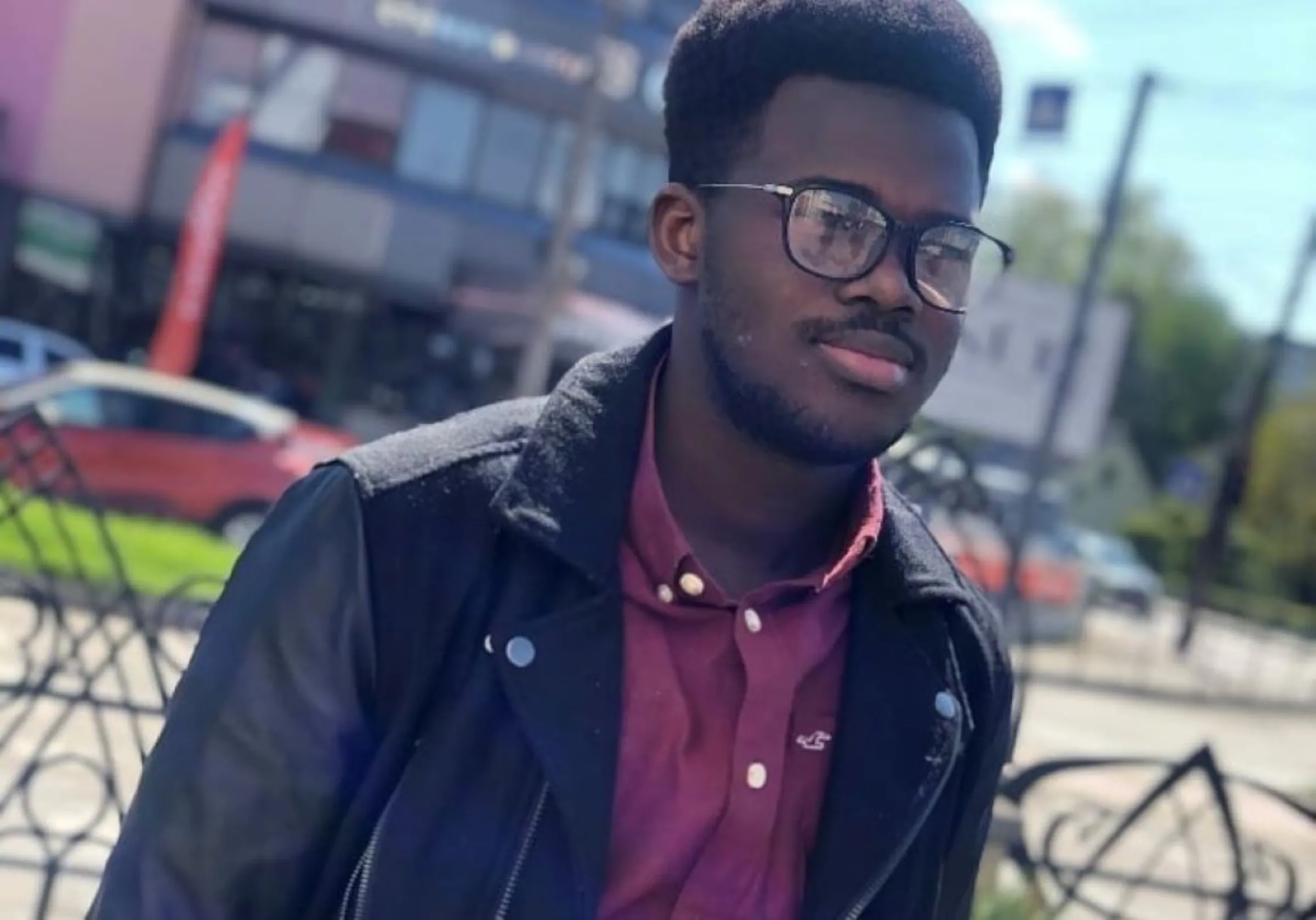 Nigerian medical student Samson Omomia was forced to return home after the Ukraine war started but has been unable to find a place at another university