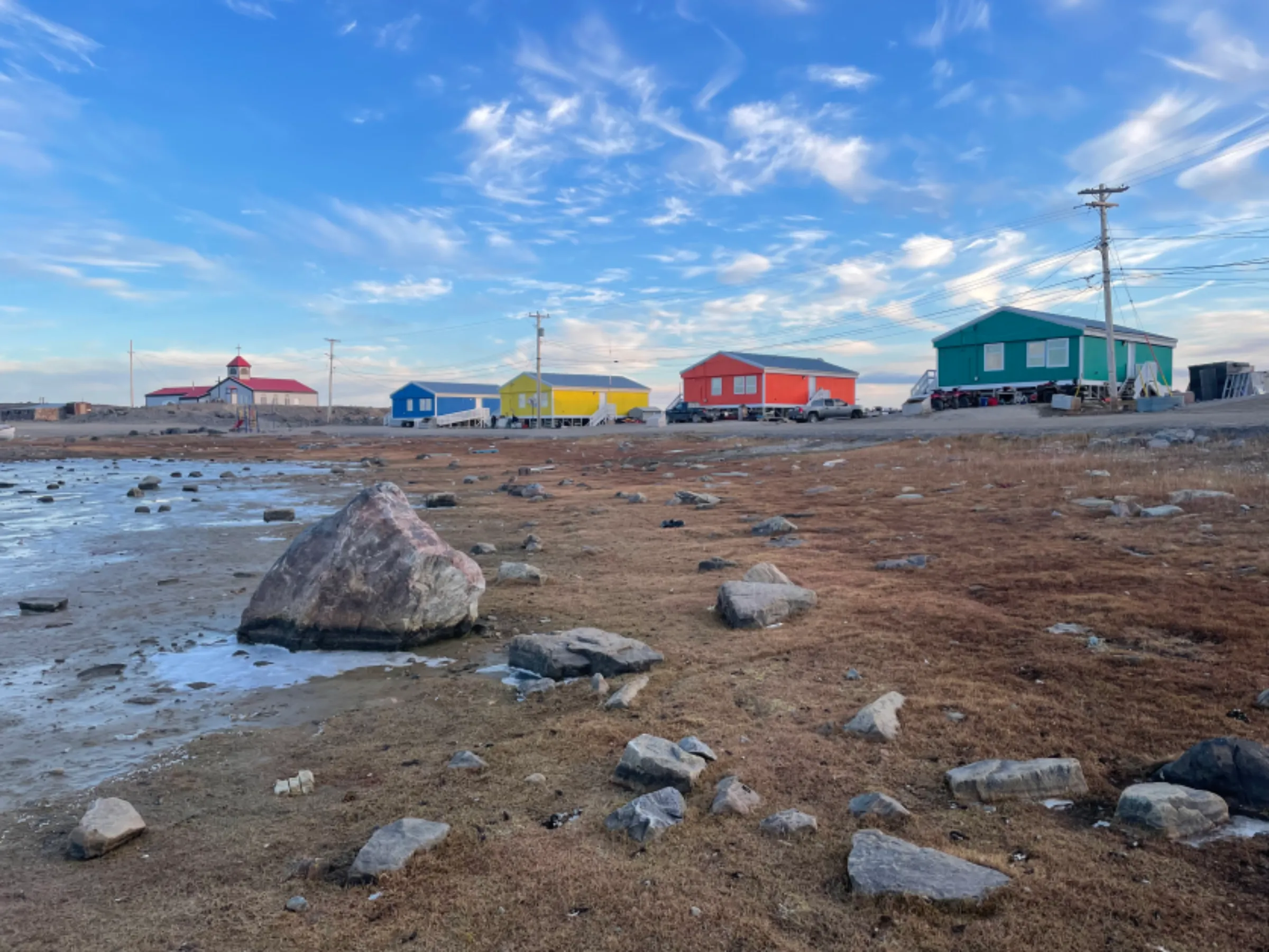 Taloyoak is the northernmost community on Canada's mainland, where Inuit community members seek control over biodiversity conservation, in Taloyoak, Canada. September 2021
