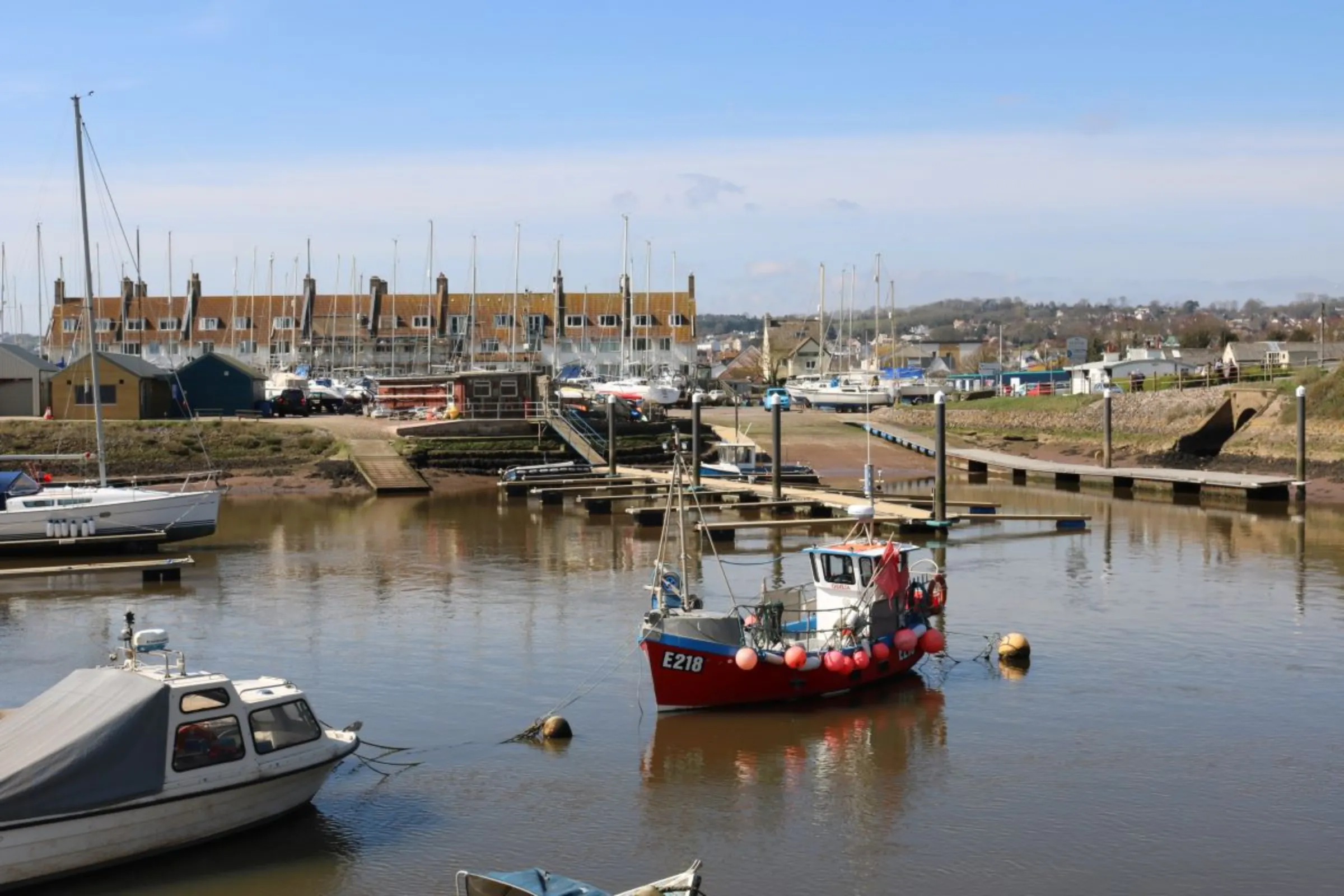 Axmouth harbour in the Lyme Bay Marine Protected Area (MPA) in east Devon, Britain, April 4, 2023. Thomson Reuters Foundation /Jack Graham