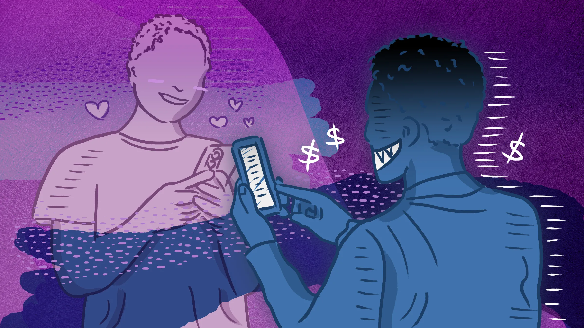 Tanaka, a trans woman in Zimbabwe, joined a private Facebook group she thought was safe, only to end up being scammed by her date. Thomson Reuters Foundation/Karif Wat