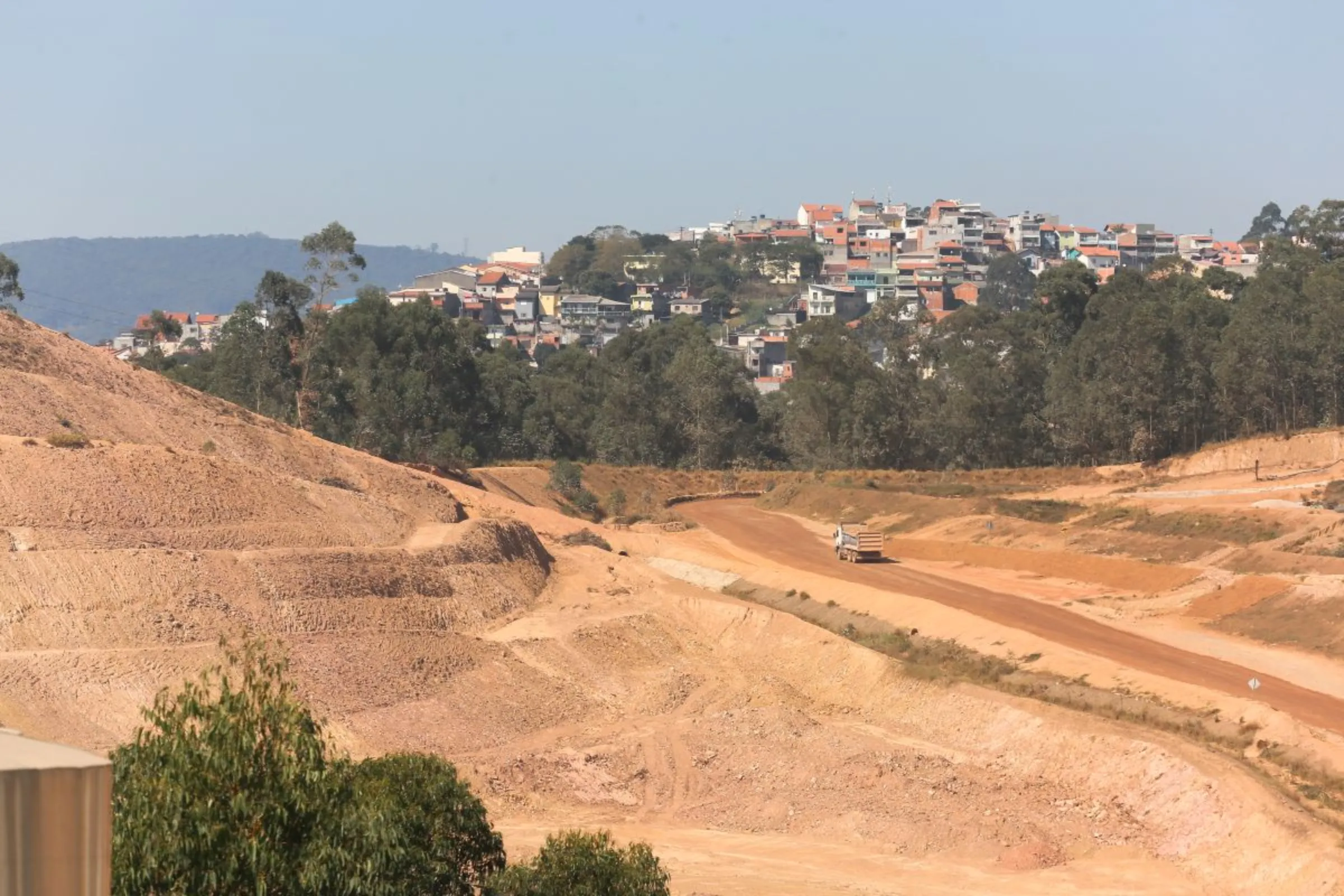 A landfill in Caieiras, Brazil, July 22, 2022