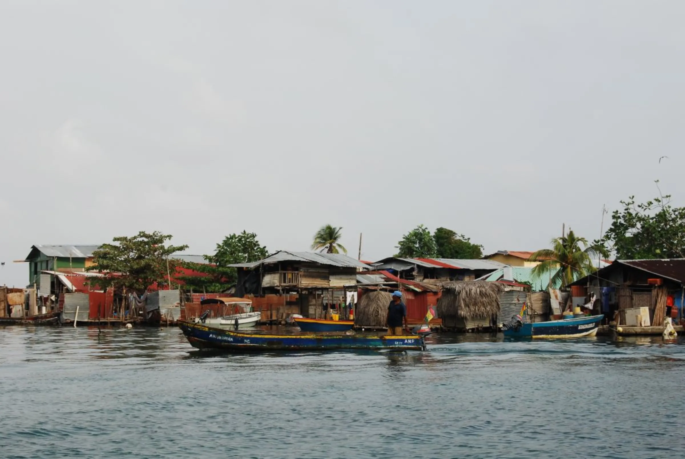 Panama's Gardi Sugdub island of the Indigenous Guna people in the San Blas archipelago off the Caribbean coast,  Panama. February 17, 2024. Thomson Reuters Foundation / Anastasia Moloney