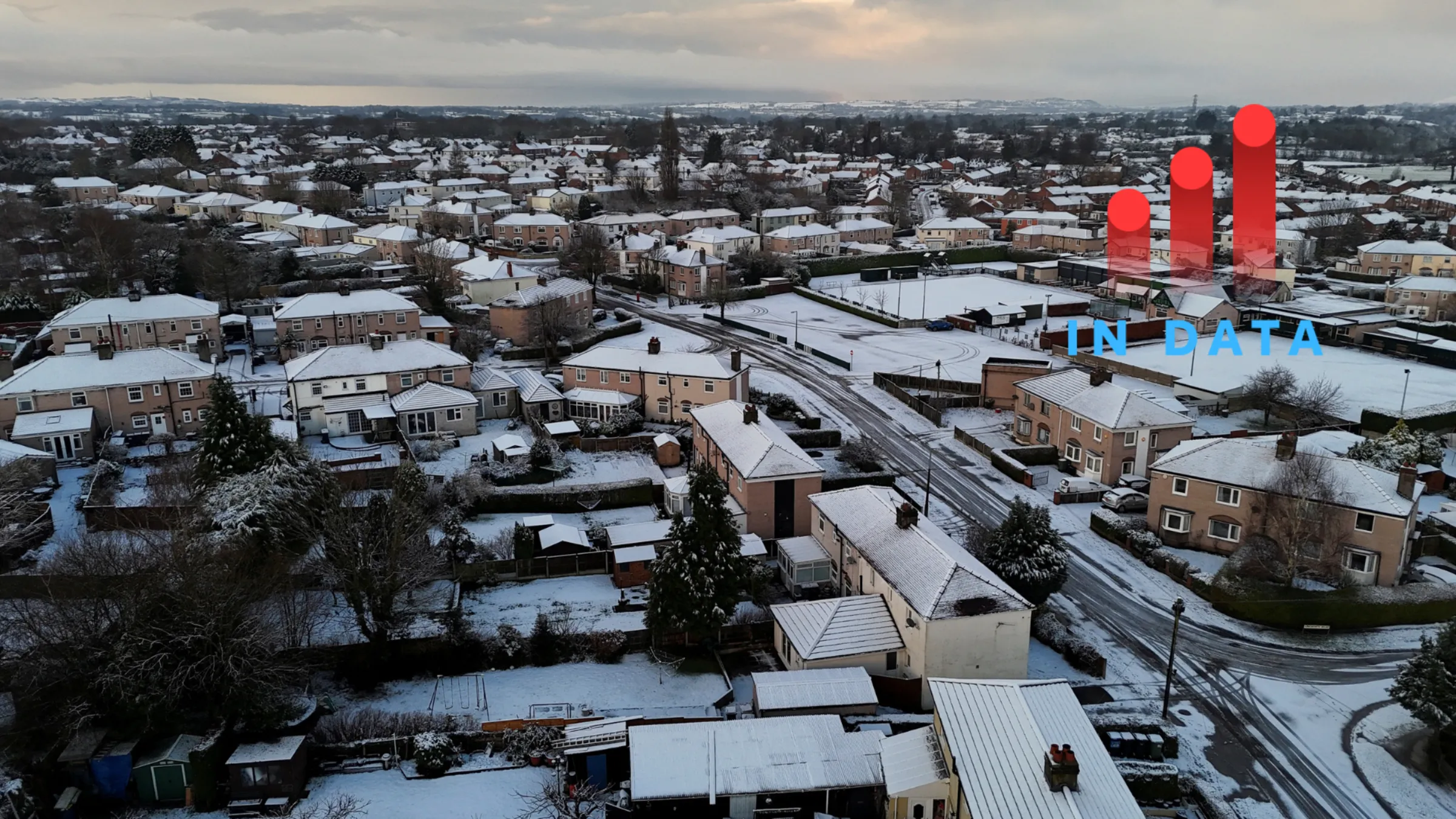 A drone view of the Owley Wood housing estate, in Weaverham, Cheshire, Britain, January 7, 2025. REUTERS/Jason Cairnduff