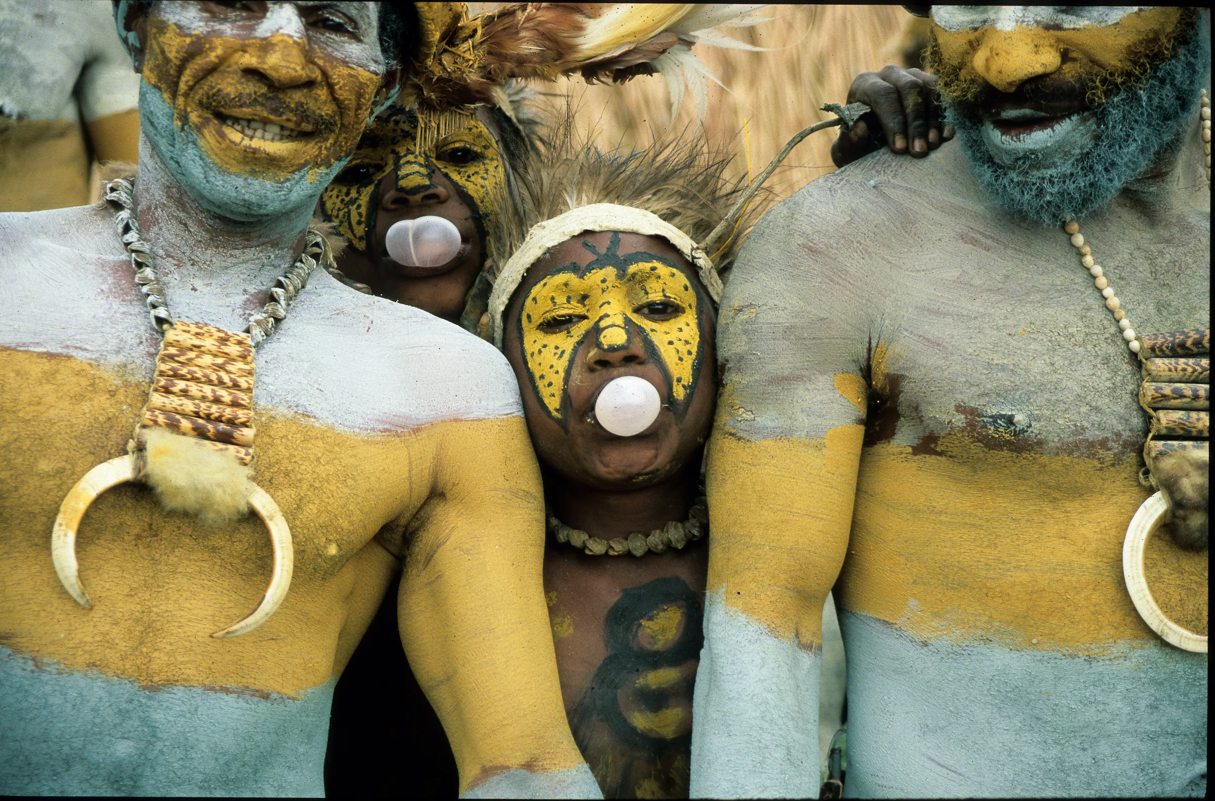 A photograph title 'Bubblegum' by Cristina Mittermeier taken in Papua, New Guinea in 2016. Cristina Mittermeier/C. Parker Gallery/Handout via Thomson Reuters Foundation