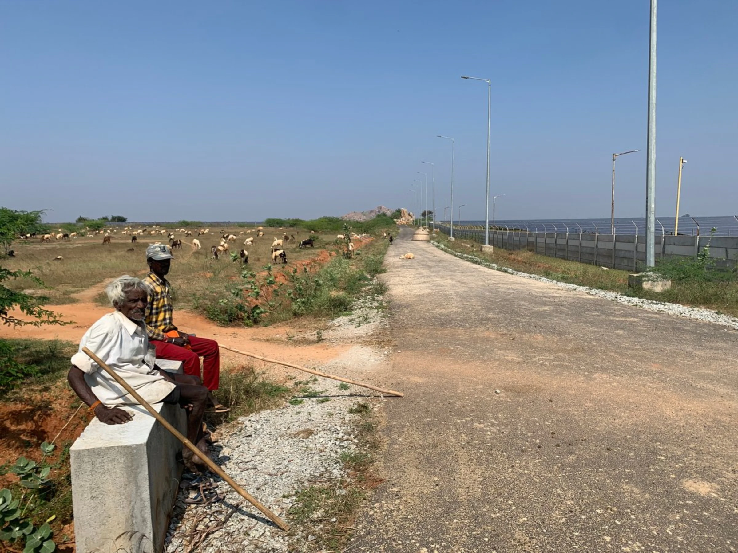 A view of the Pavagada solar park in Karnataka, India, December 27, 2021