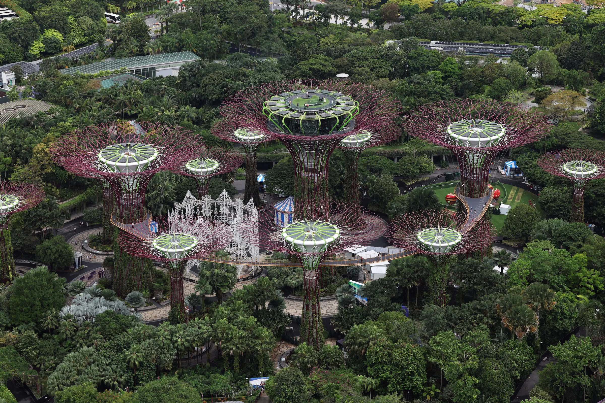 A view of Gardens by The Bay, an urban park in Singapore, November 19, 2024. REUTERS/Edgar Su