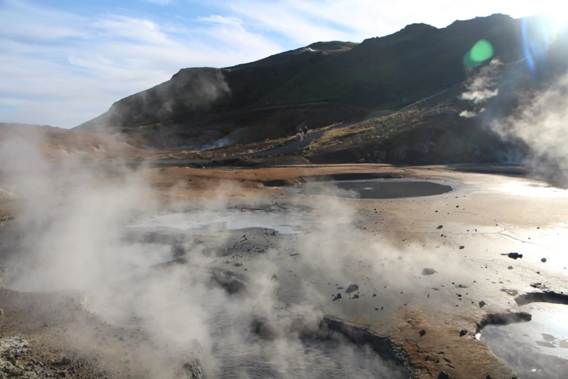 Krysuvik, a geothermal area in in Reykjanes, a peninsula in the southwest, on August 24, 2020