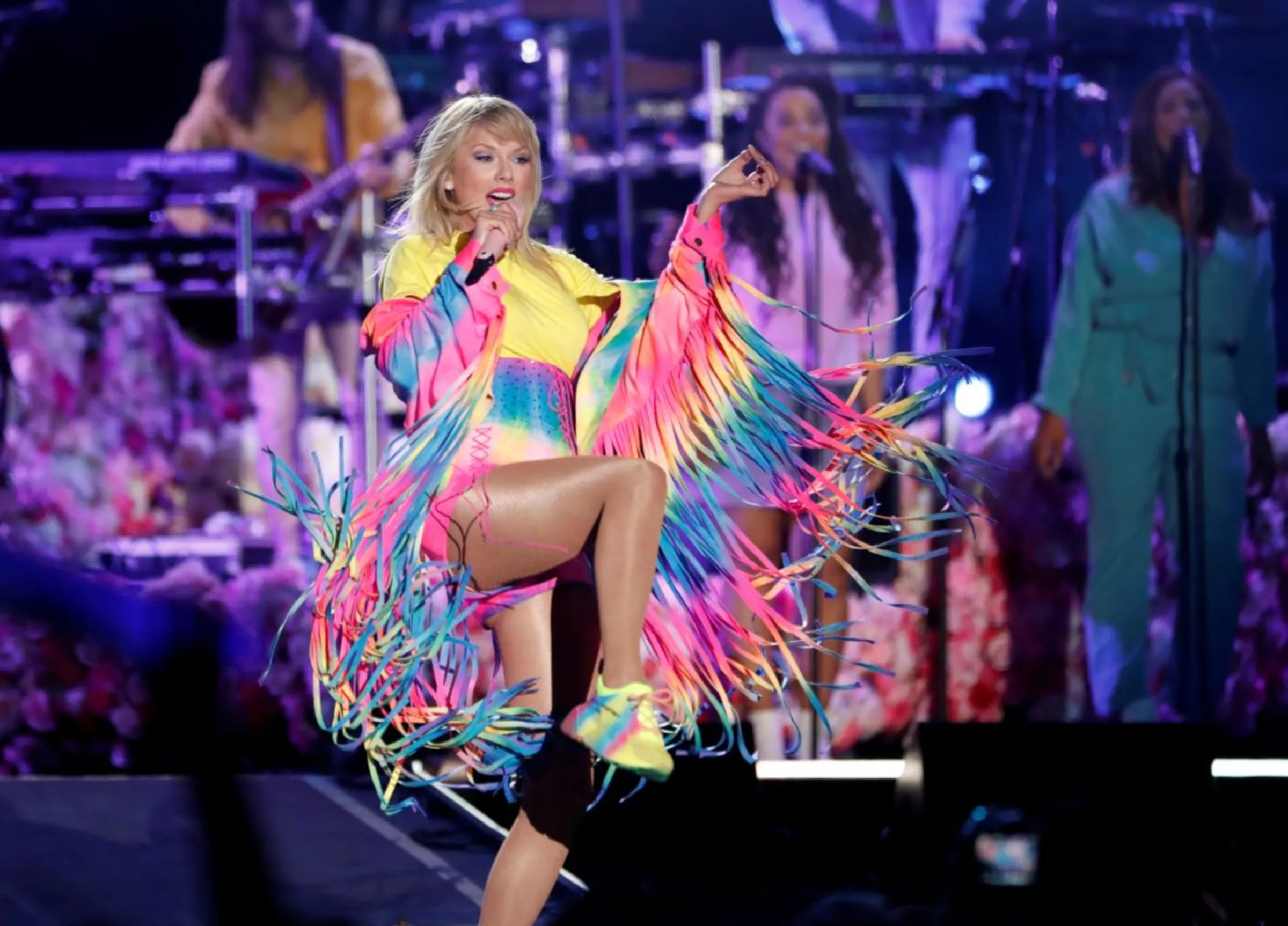 Taylor Swift performs at the iHeartRadio Wango Tango concert in Carson, California,