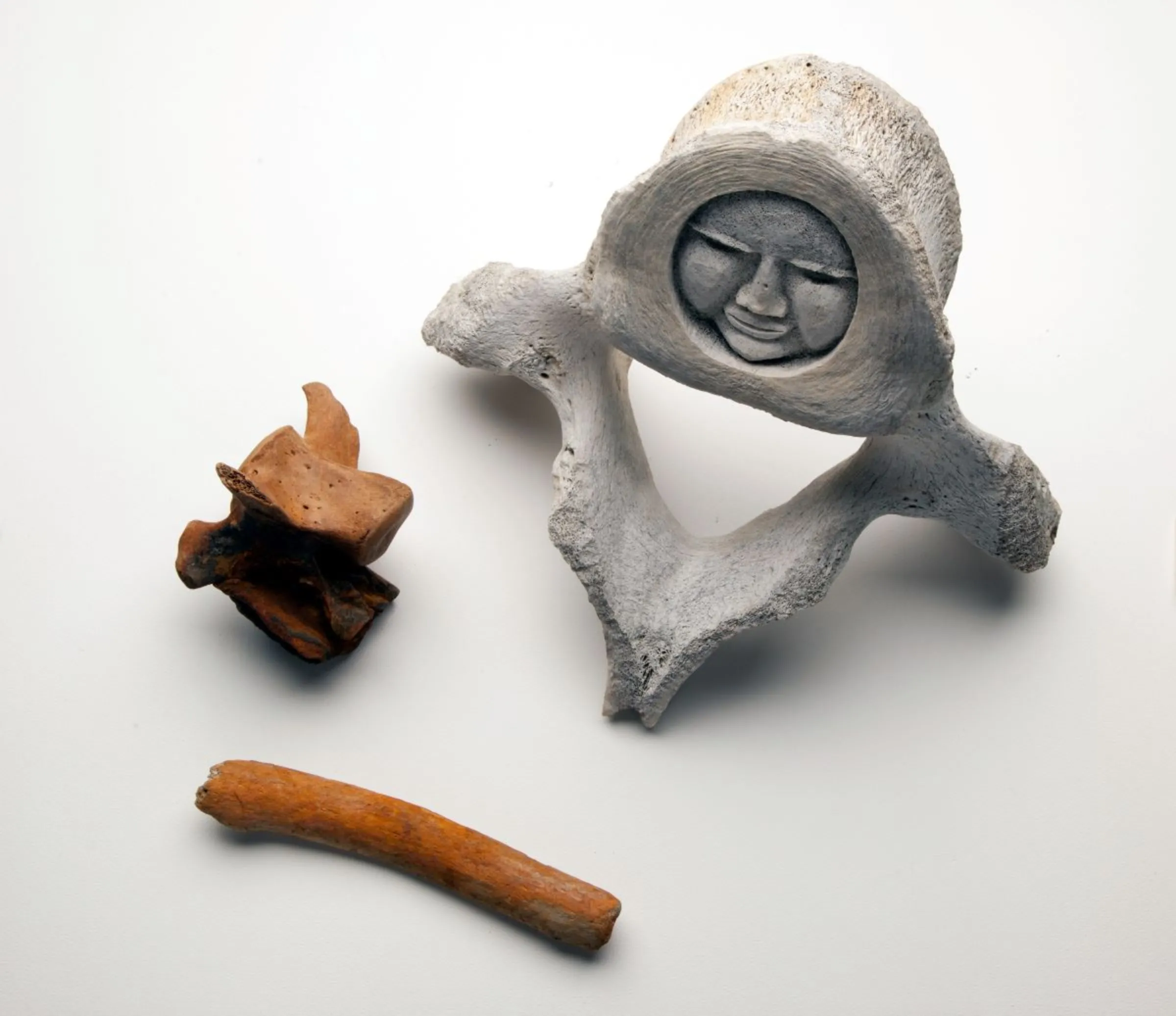 Objects contributed by people in places affected by climate change impacts that are a part of the Kivalina, Alaska (USA) Collection in American artist Amy Balkin’s People's Archive of Sinking and Melting. Mary Lou Saxon Handout via Thomson Reuters Foundation