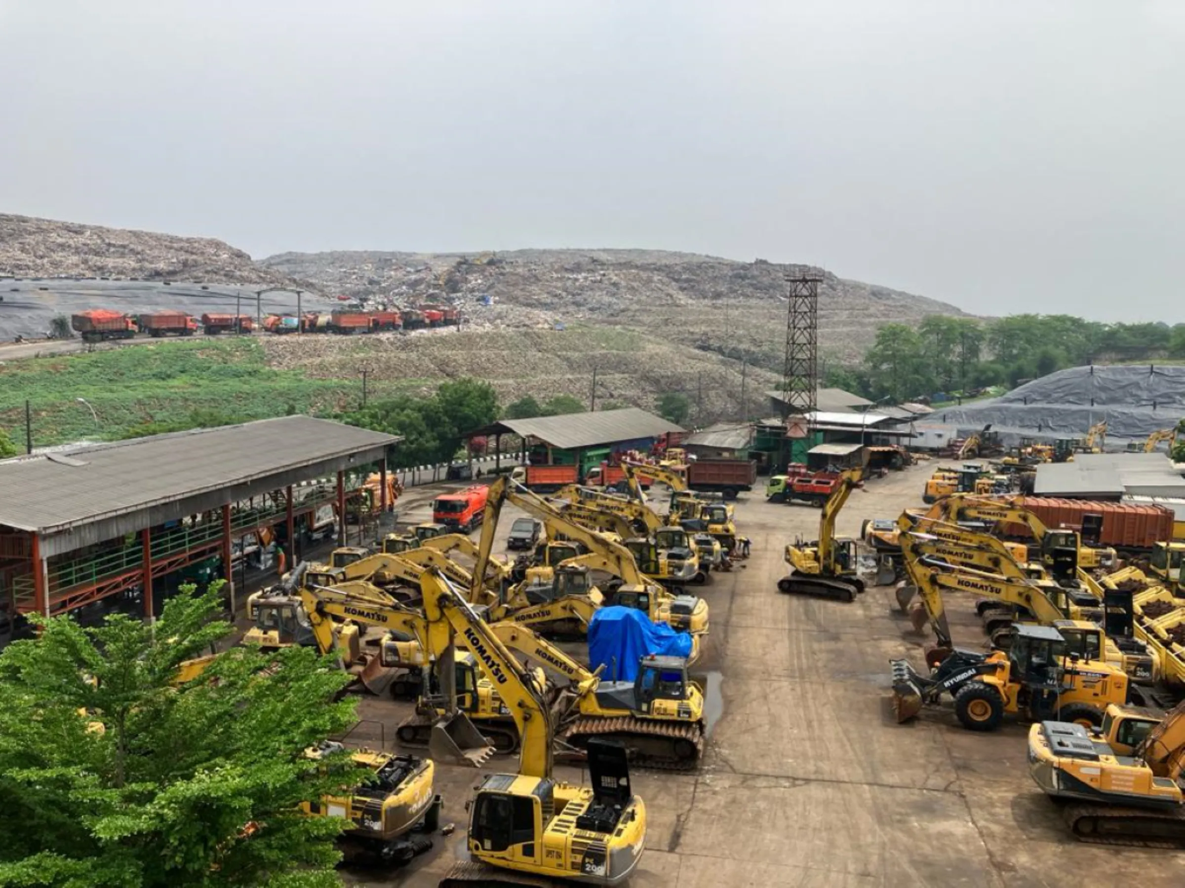 The Bantar Gebang landfill in Bekasi, outside Jakarta, Indonesia, November 24, 2023