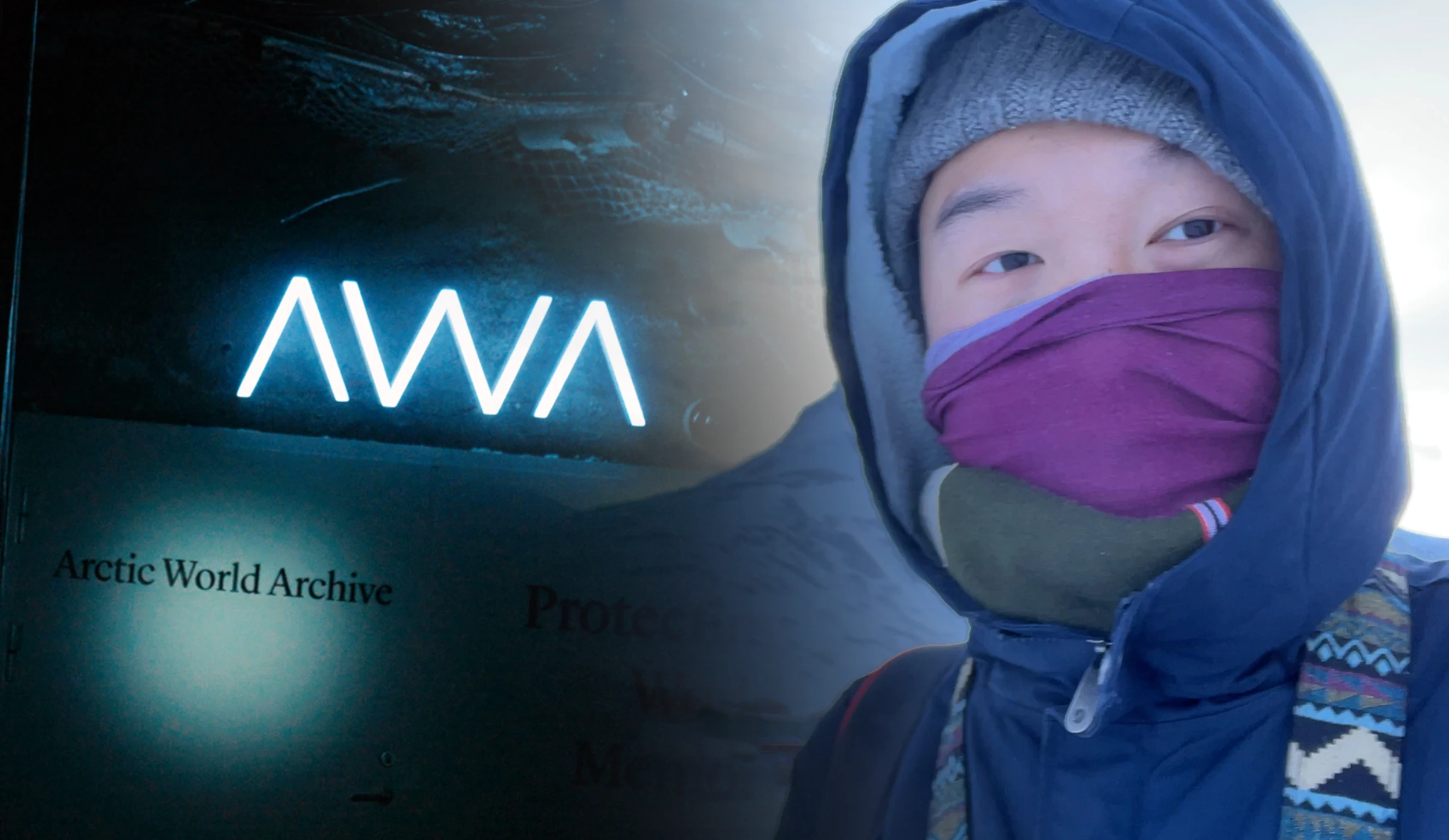 A still from the Context video Inside the Arctic vault where data lasts ‘forever’