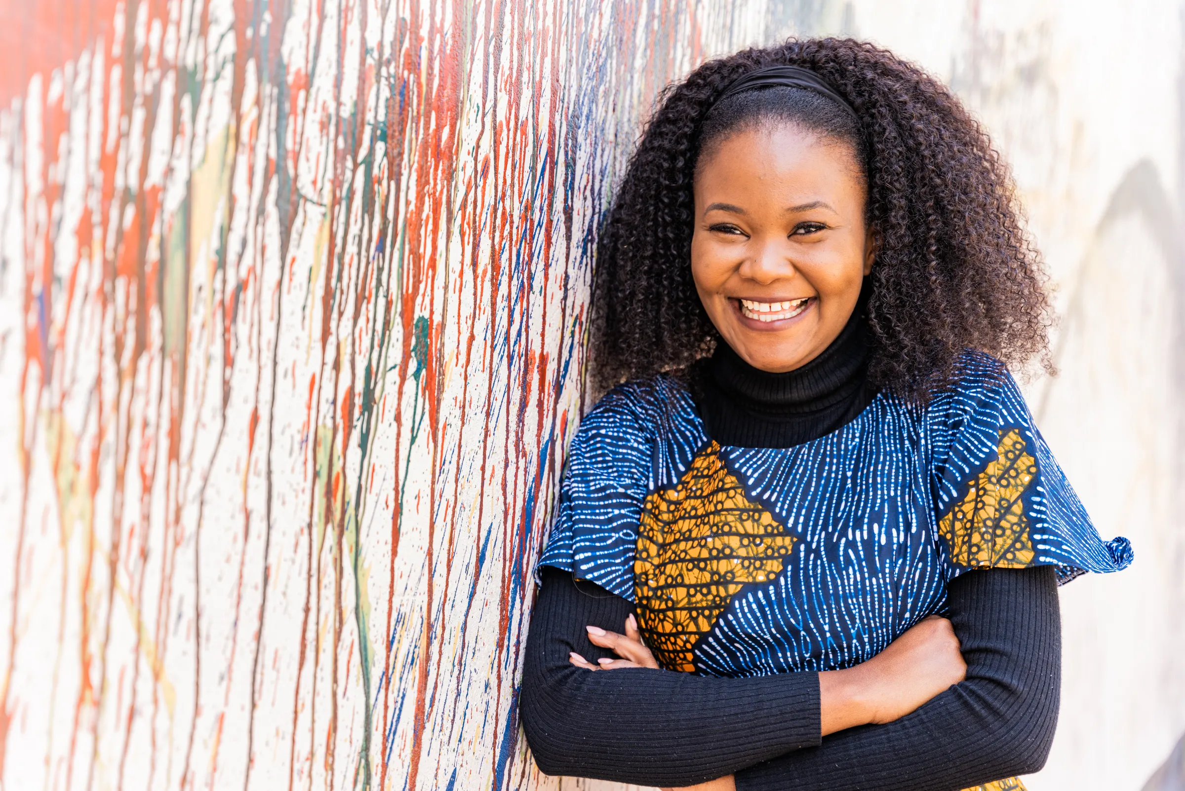 Popular Zambian tiktoker Dora Moono Nyambe poses for a picture in this undated photograph.  Joseph Schmitt/Handout via Thomson Reuters Foundation