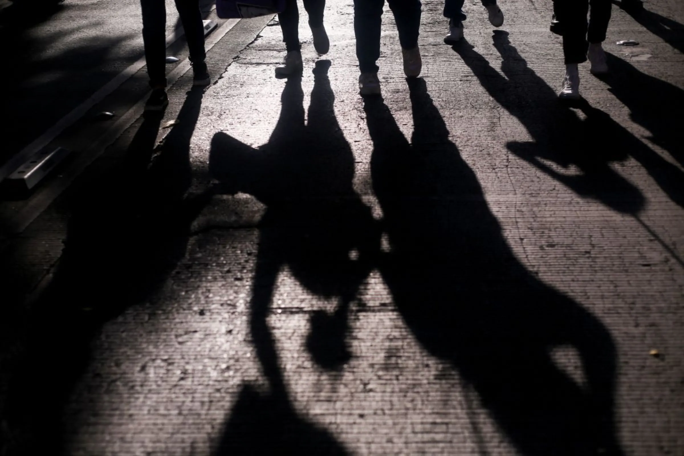 People protest to mark the International Day for the Elimination of Violence Against Women, in Mexico City, Mexico November 25, 2022. REUTERS/Quetzalli Nicte-Ha