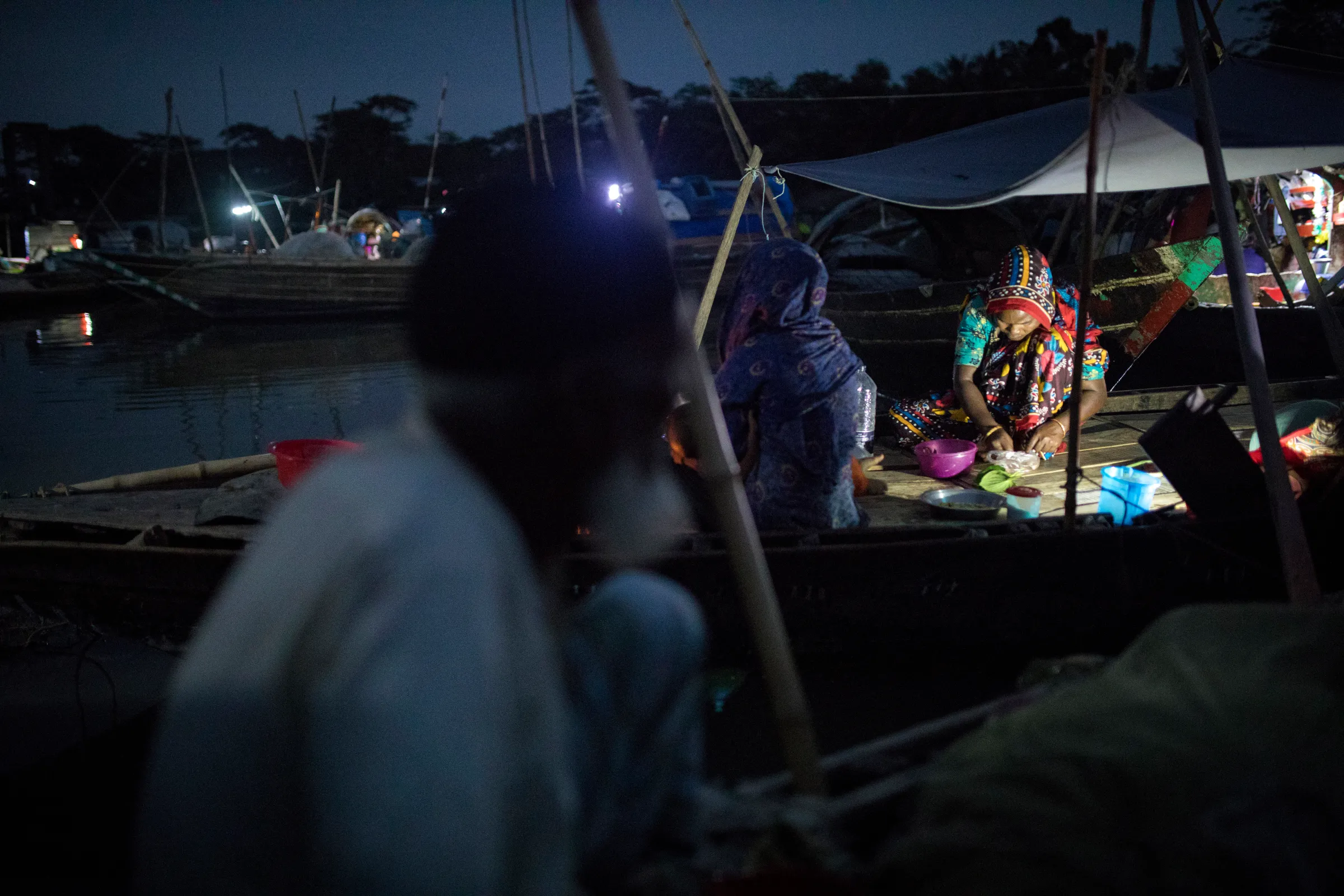 In photos: A Bangladesh fishing community that lives and dies on boats