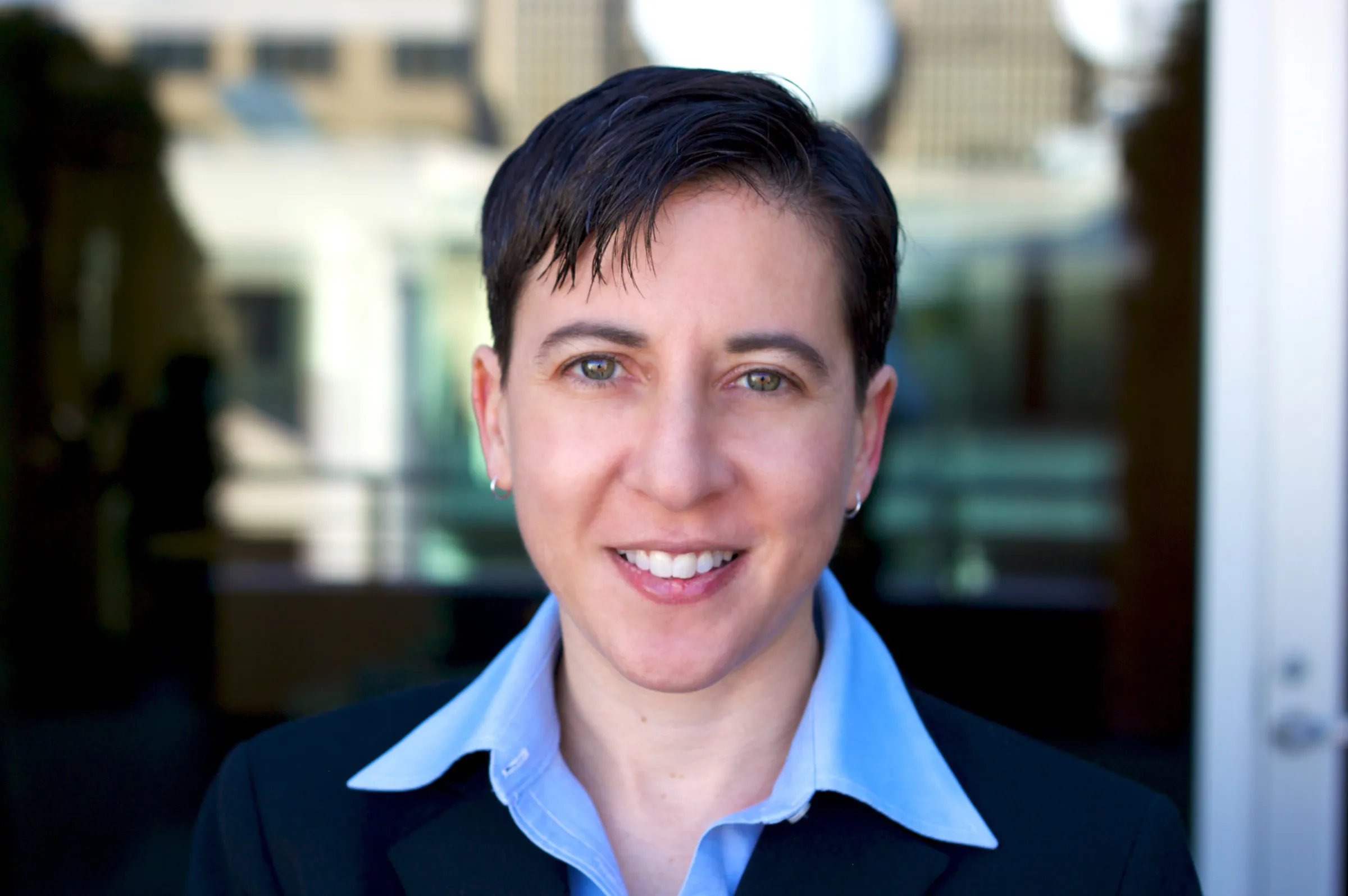 Jennifer Kates, senior vice president and director of global health and HIV policy at the health non-profit KFF, poses for a headshot in this undated handout photo. KFF/Handout via Thomson Reuters Foundation