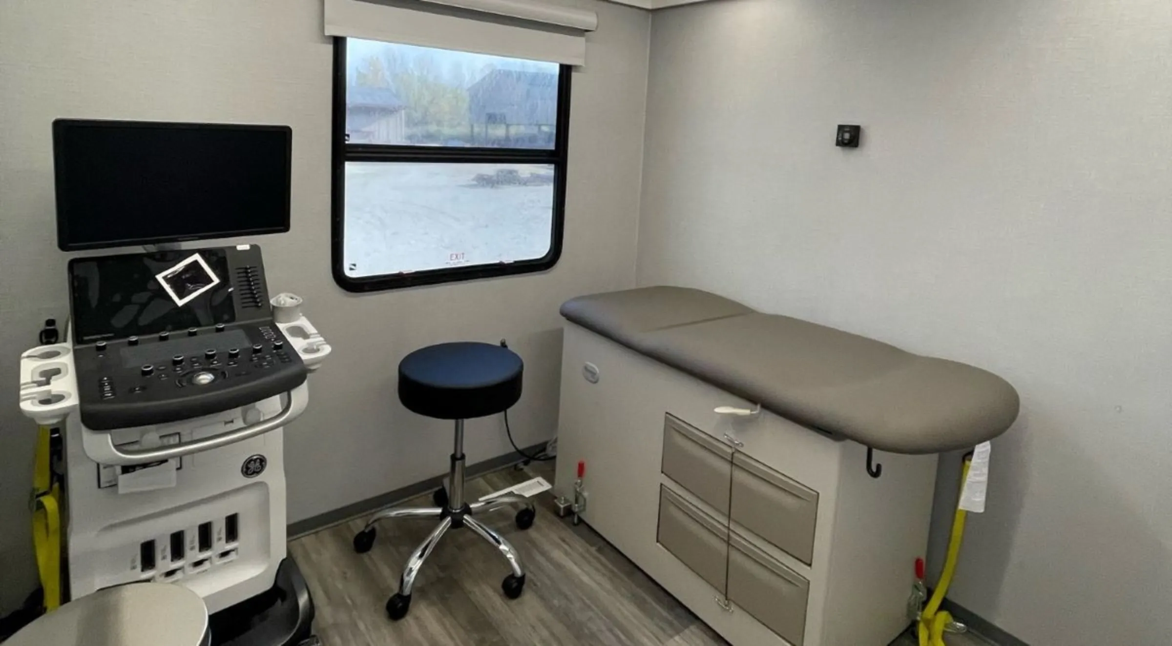 The inside of a mobile clinic to be used for providing abortion procedures by Planned Parenthood is pictured in Illinois, United States in this undated photo. Planned Parenthood/Handout via Thomson Reuters Foundation