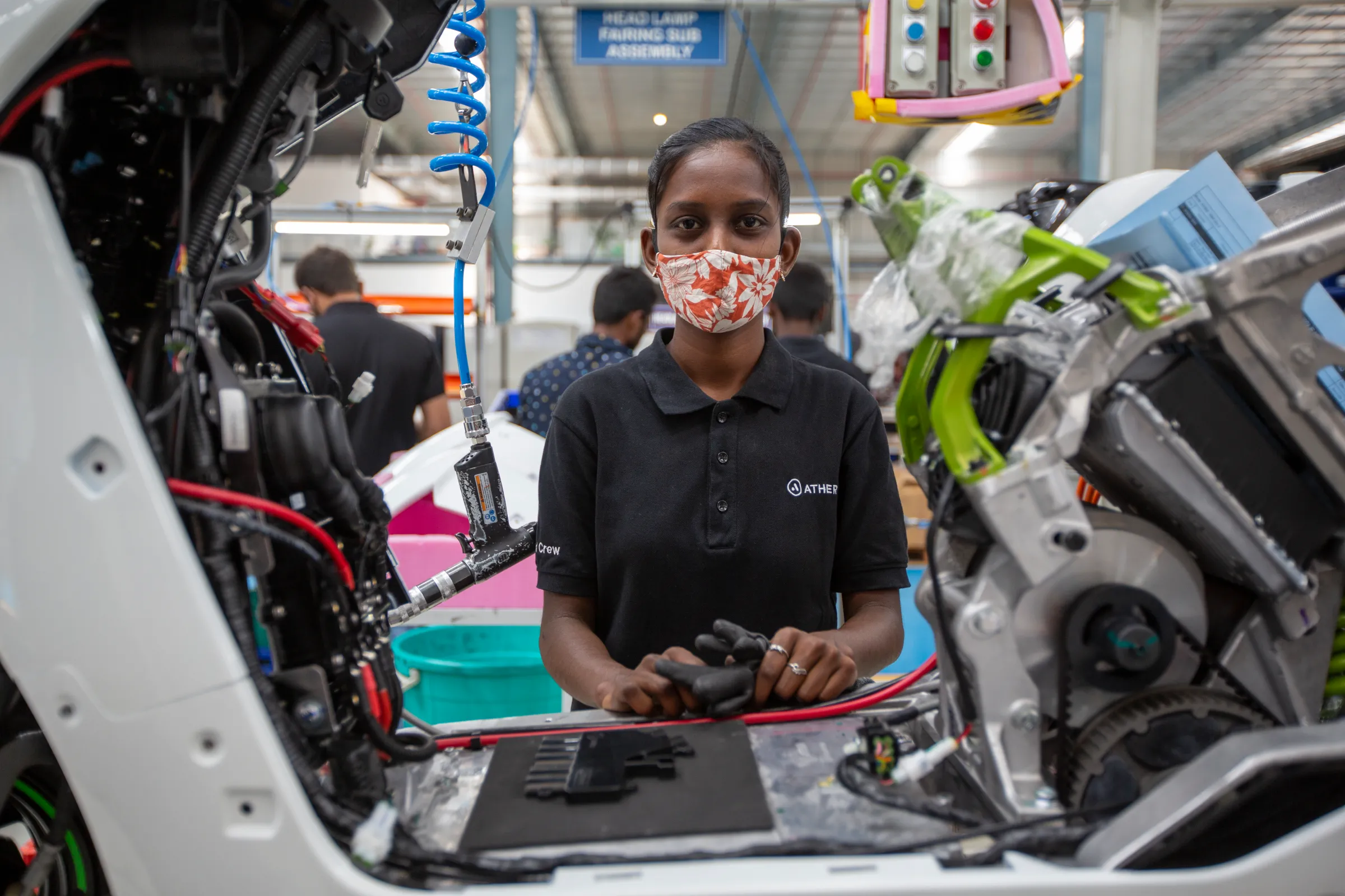 A still from the Context video 'Women are leading India’s EV revolution. What can the world learn from them?'