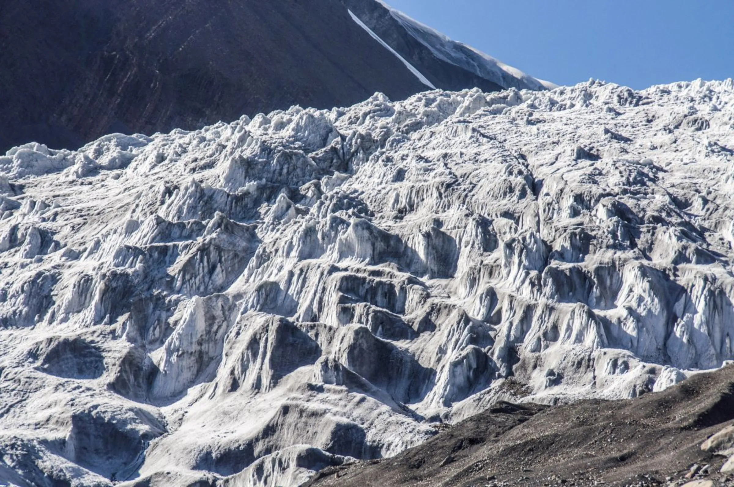 View of the landscape at Langtang, Nepal in this undated handout image. Tika Gurung/Handout via REUTERS