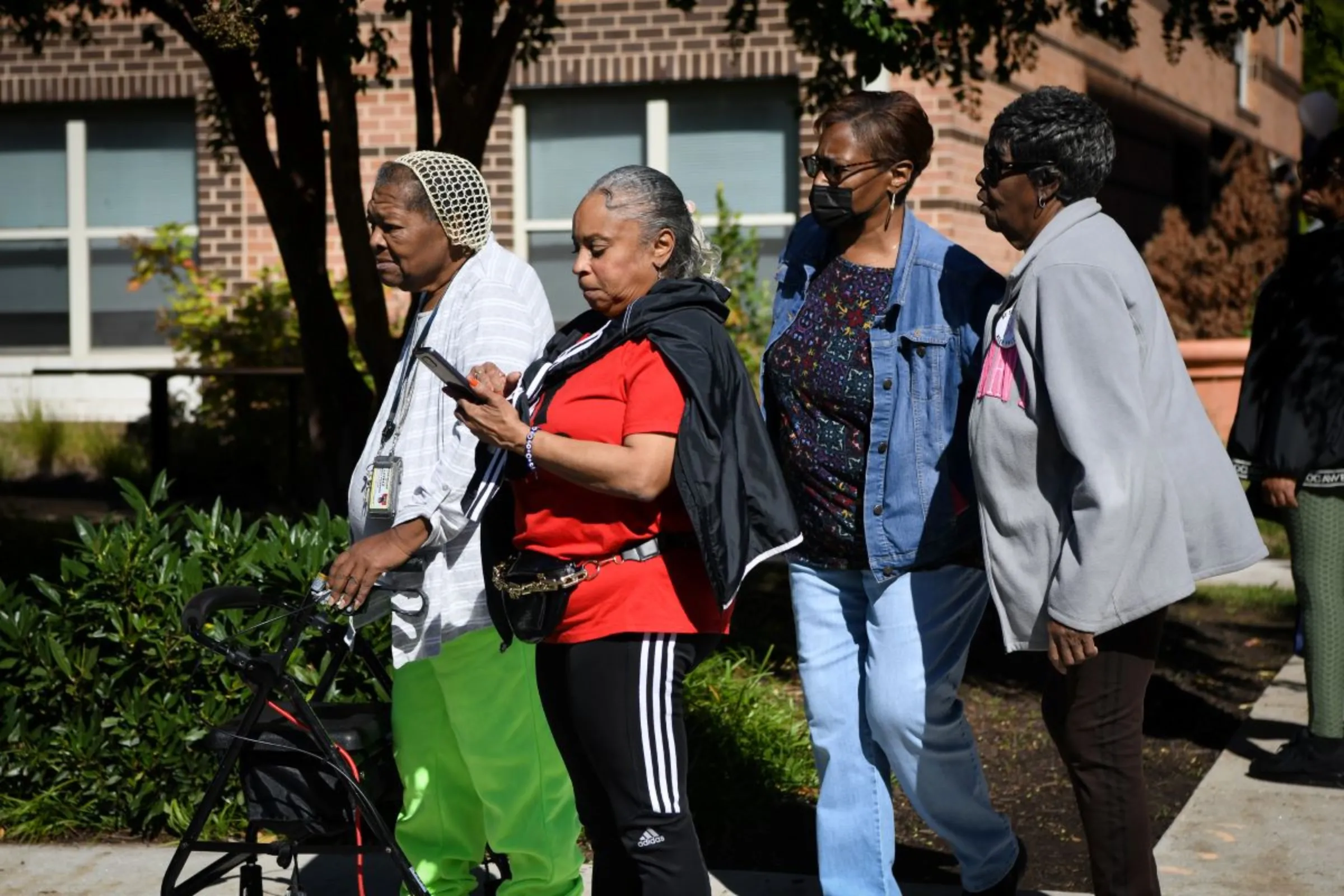 Residents of an affordable senior housing development in East Baltimore register to receive free, high-speed home Internet service in October 2022