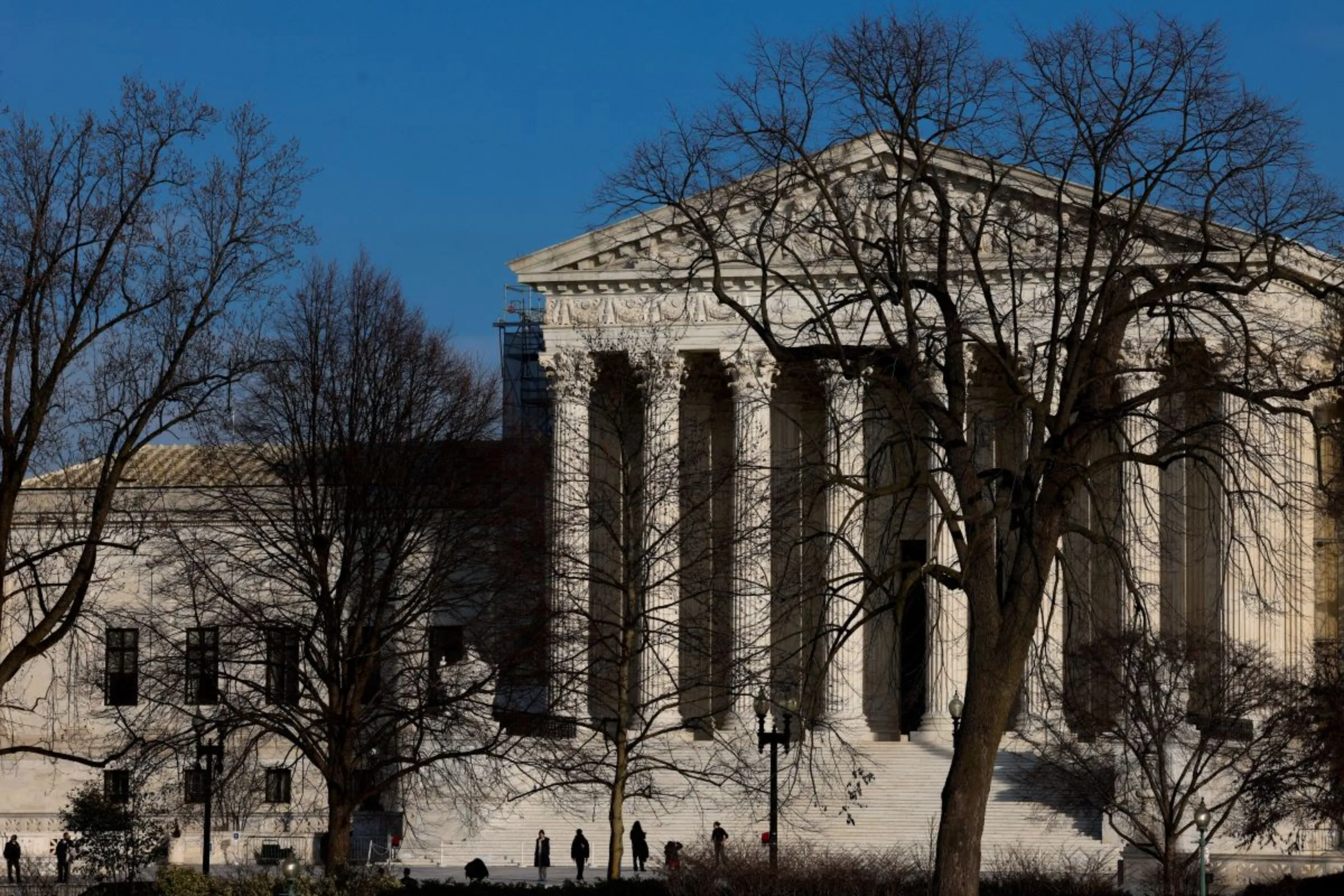 View of the U.S. Supreme Court building in Washington, U.S., January 8, 2024. REUTERS/Julia Nikhinson