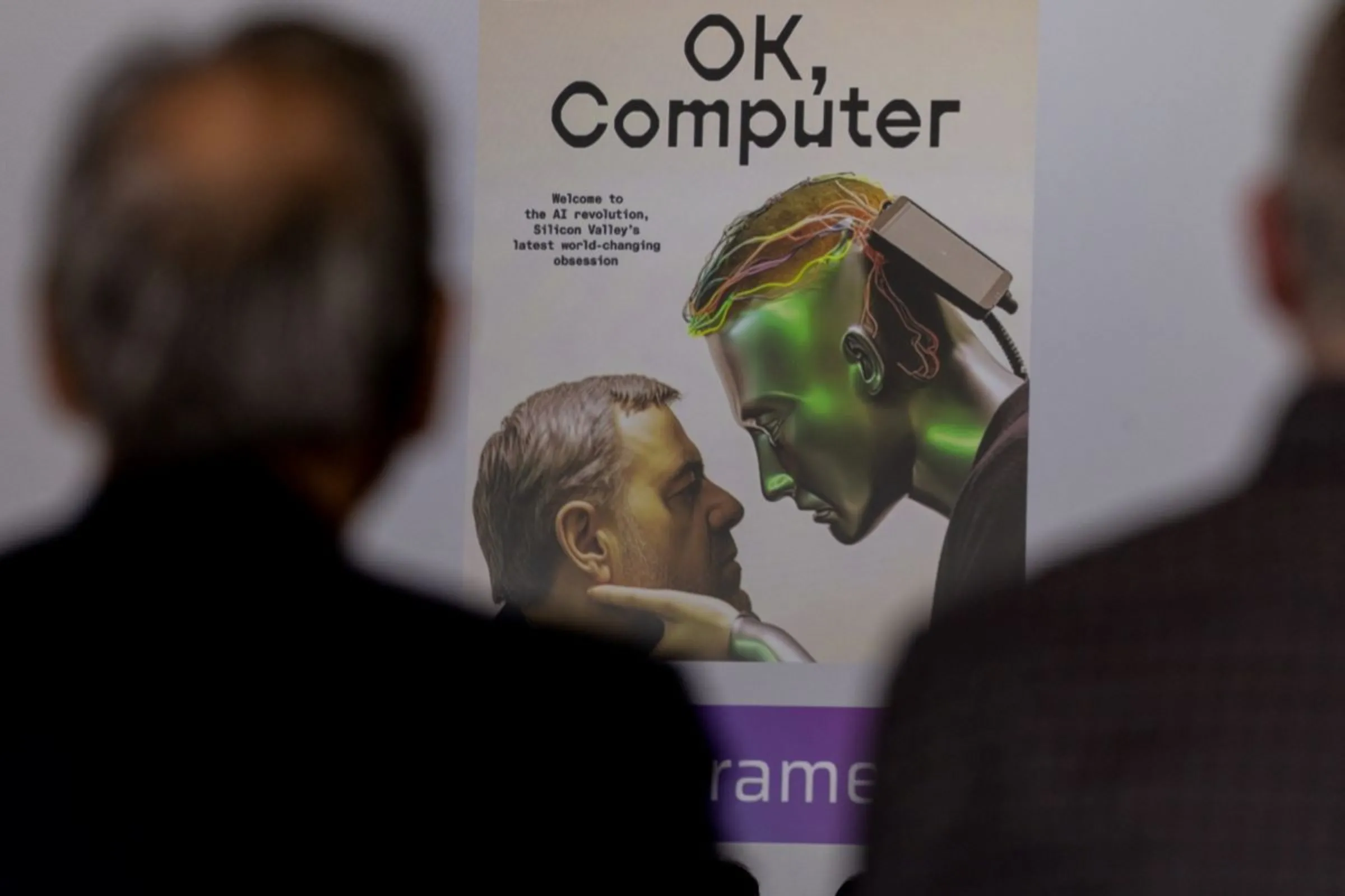 Technology leaders attend a generative AI (Artificial Intelligence) meeting in San Francisco, in California, U.S., June 29, 2023. REUTERS/Carlos Barria