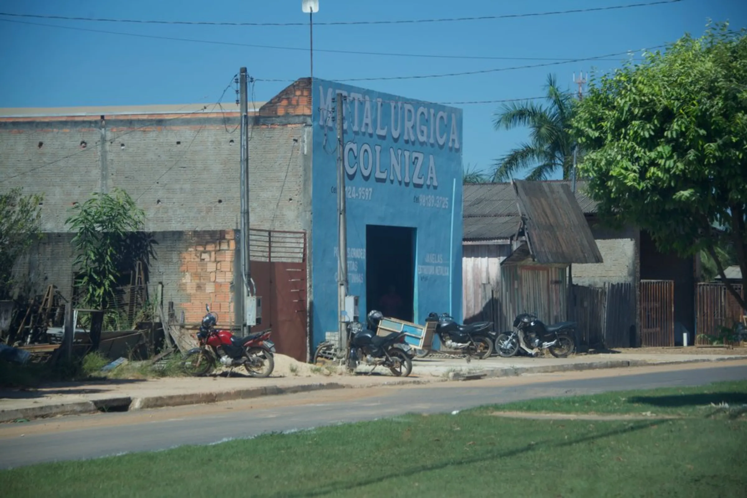 A local business in Colniza, a town in the state of Mato Grosso, Brazil May 31, 2022