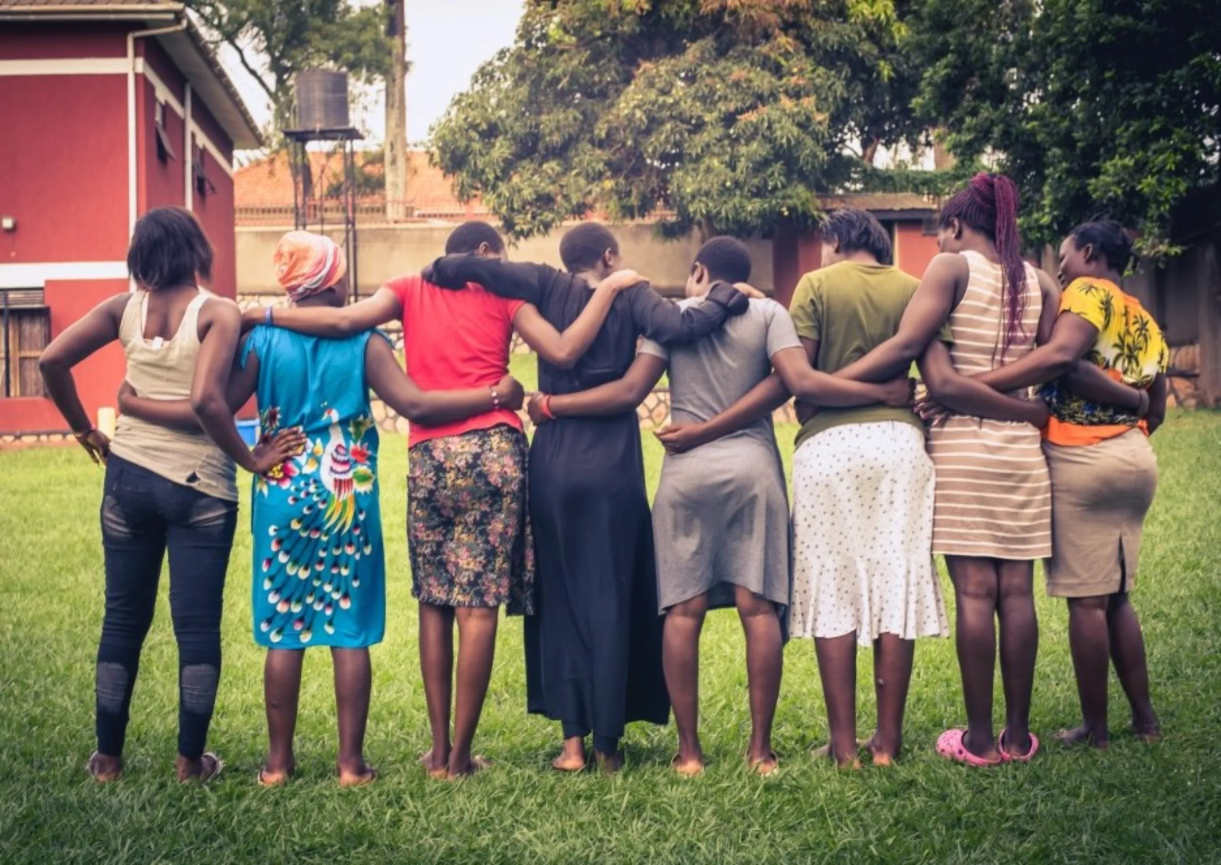 Survivors of human trafficking pose for a picture in Uganda in this undated photo. Everfree/Handout via Thomson Reuters Foundation