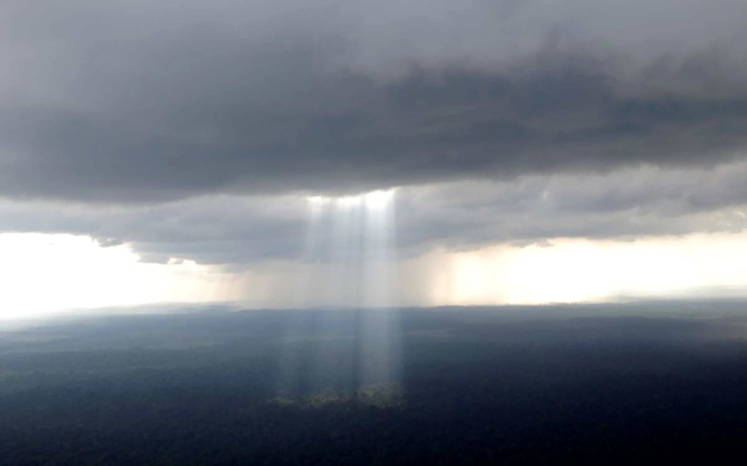 Clouds are seen over the Amazon rainforest near Novo Progresso, southeast of Para state, Brazil, November 5, 2018. REUTERS/Ricardo Moraes