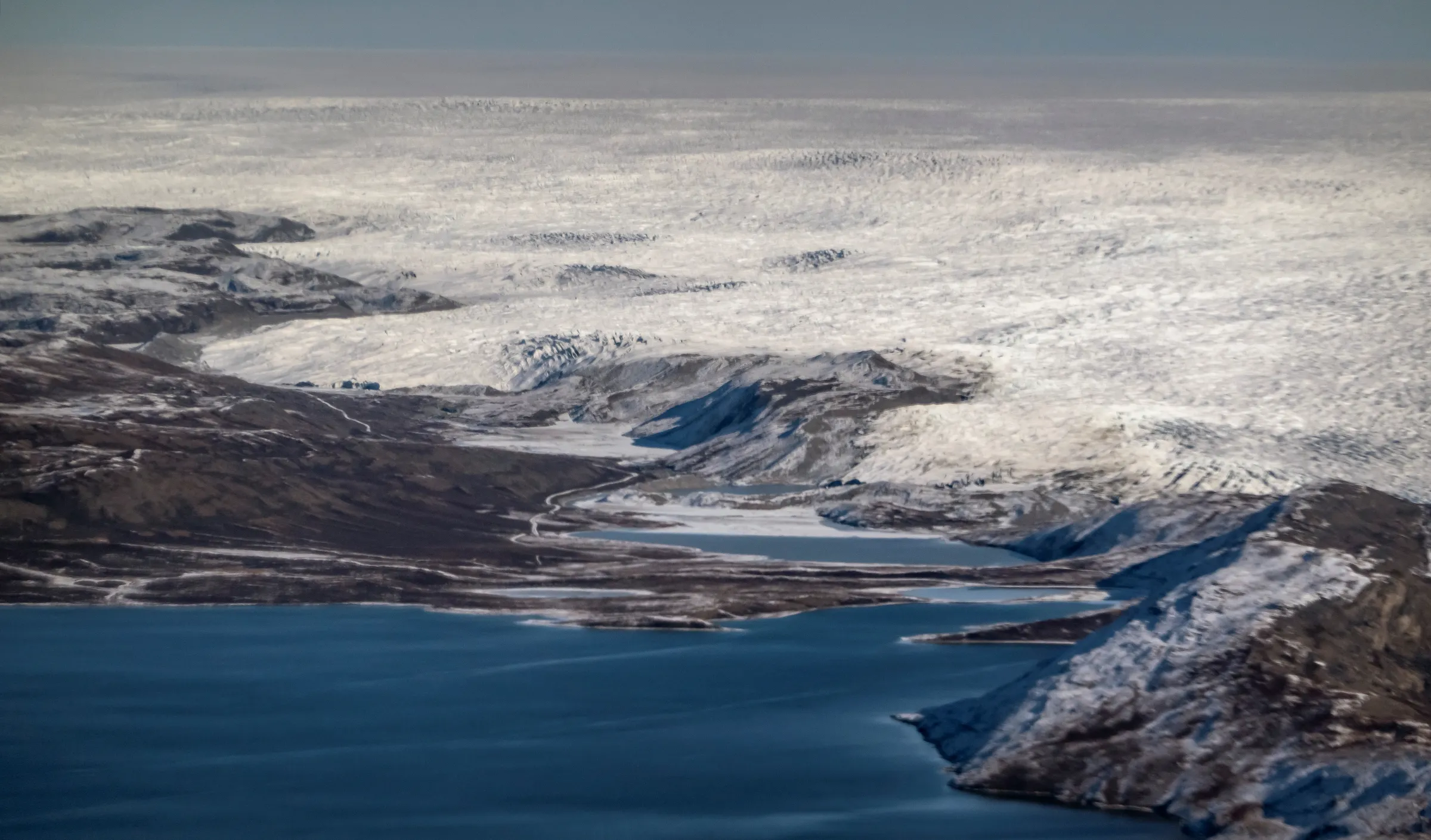 mother nature crying glacier