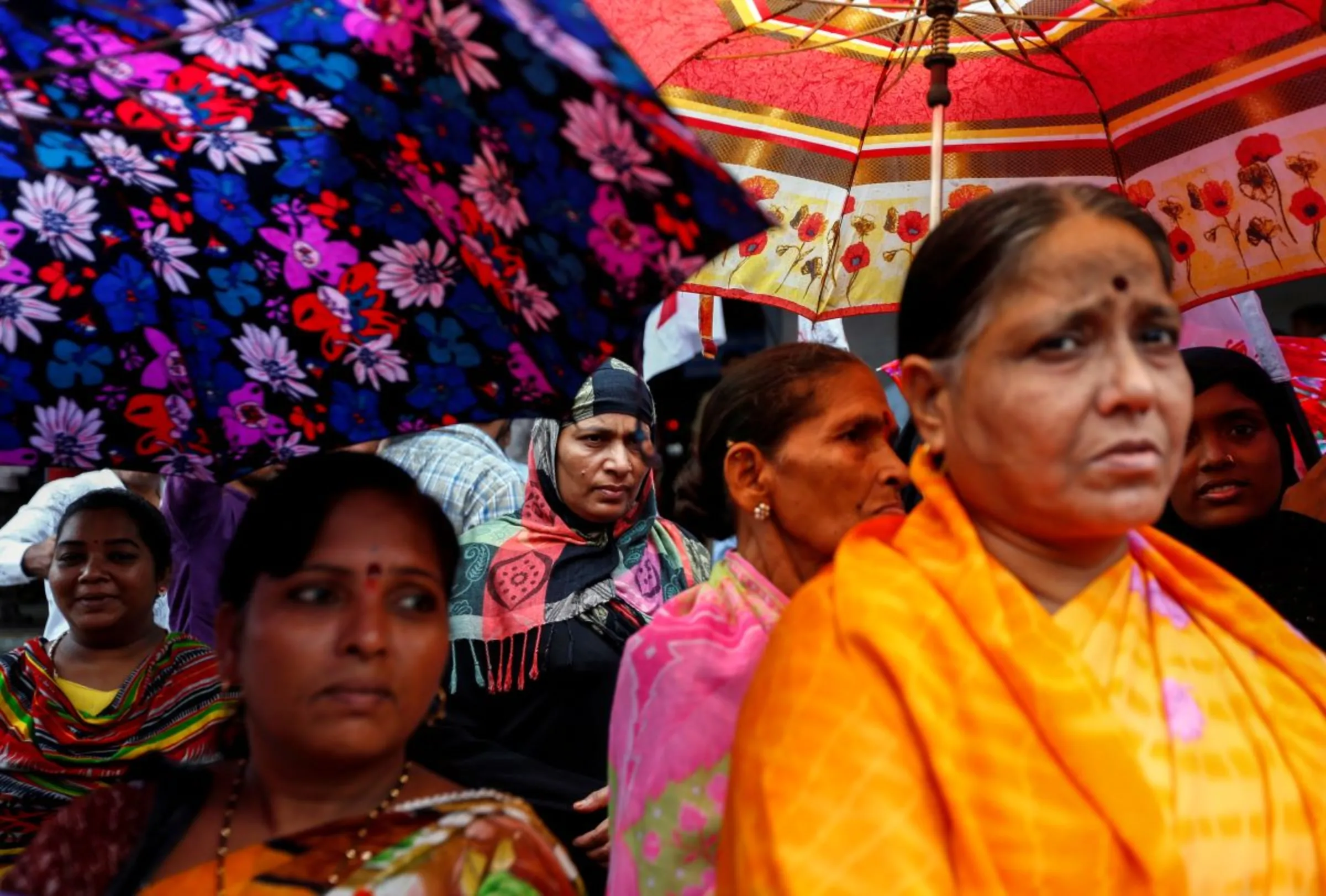 People attend a protest against what they say are attacks on India's low-caste Dalit community in Mumbai, India, July 27, 2016