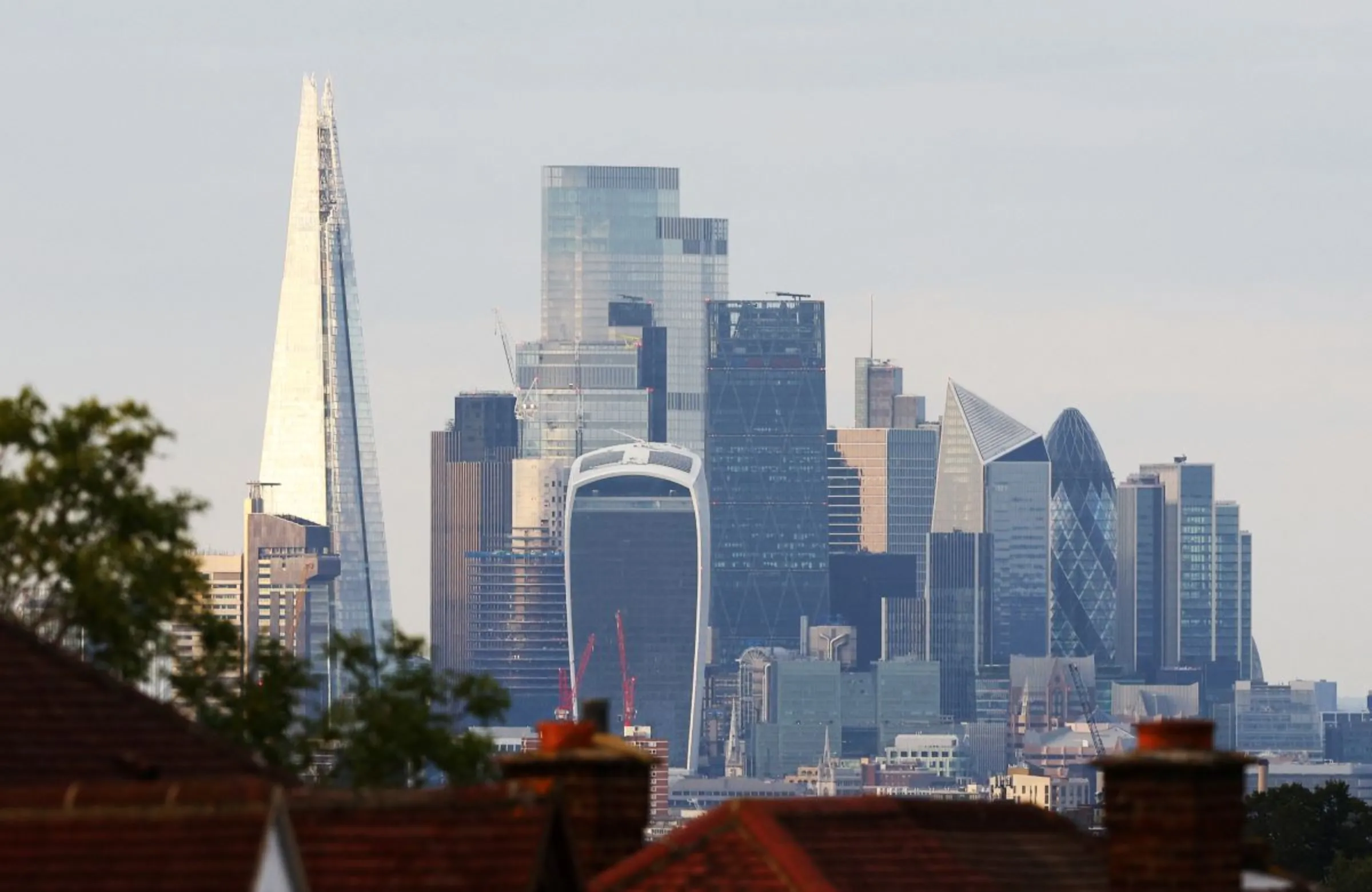 A view of the financial district in London, Britain. September 23, 2023. REUTERS/Matthew Childs