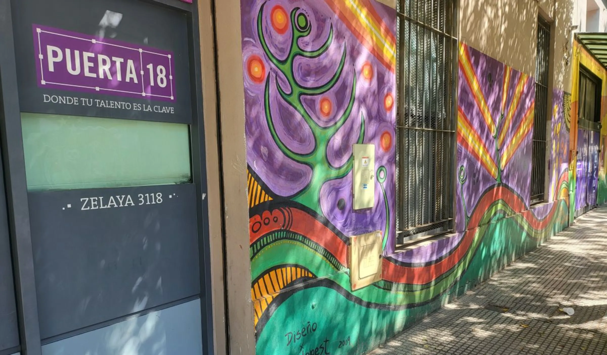 Puerta 18, a non-profit offering free tech classes for young people in Buenos Aires, Argentina, on March 31, 2023. Thomson Reuters Foundation/David Feliba