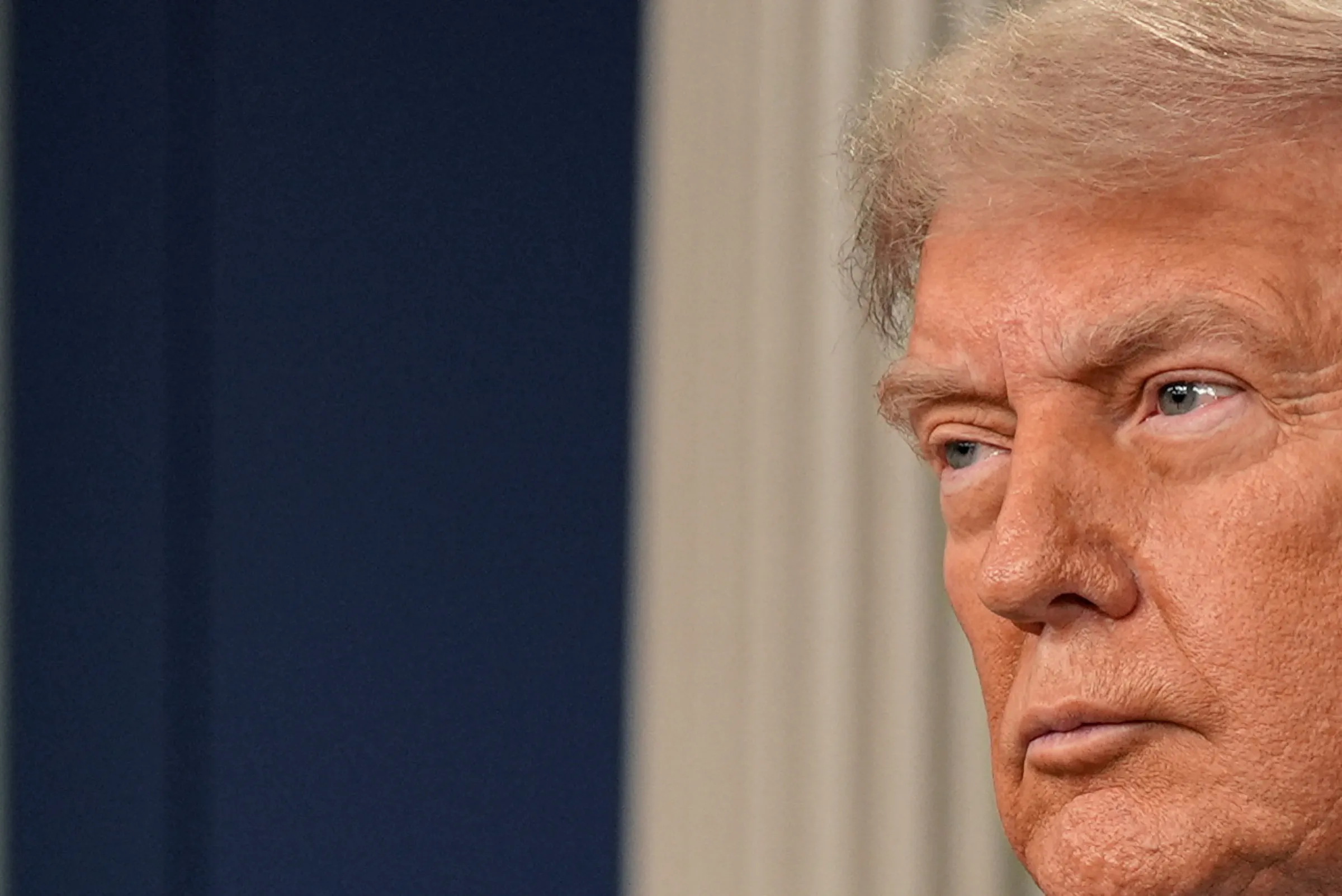 U.S. President Donald Trump speaks to the media in the Press Briefing Room at the White House in Washington D.C., June 27, 2025. REUTERS/Ken Cedeno