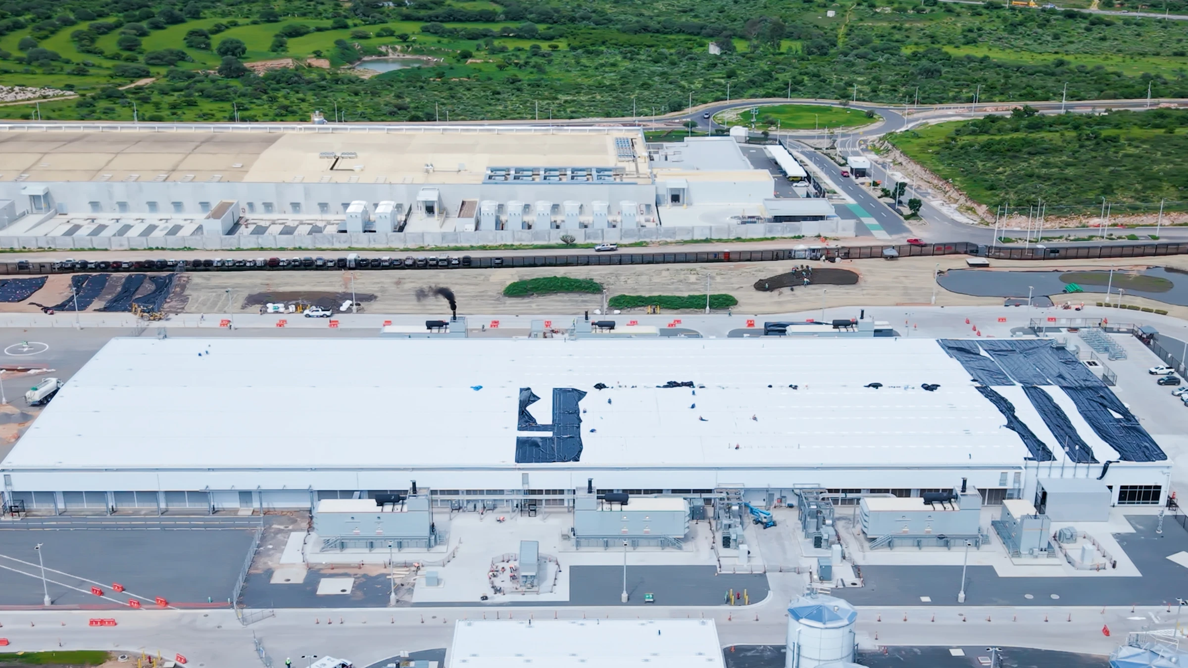Data centre under construction in Querétaro, Mexico. July 25, 2025. Thomson Reuters Foundation/ Miguel Tovar