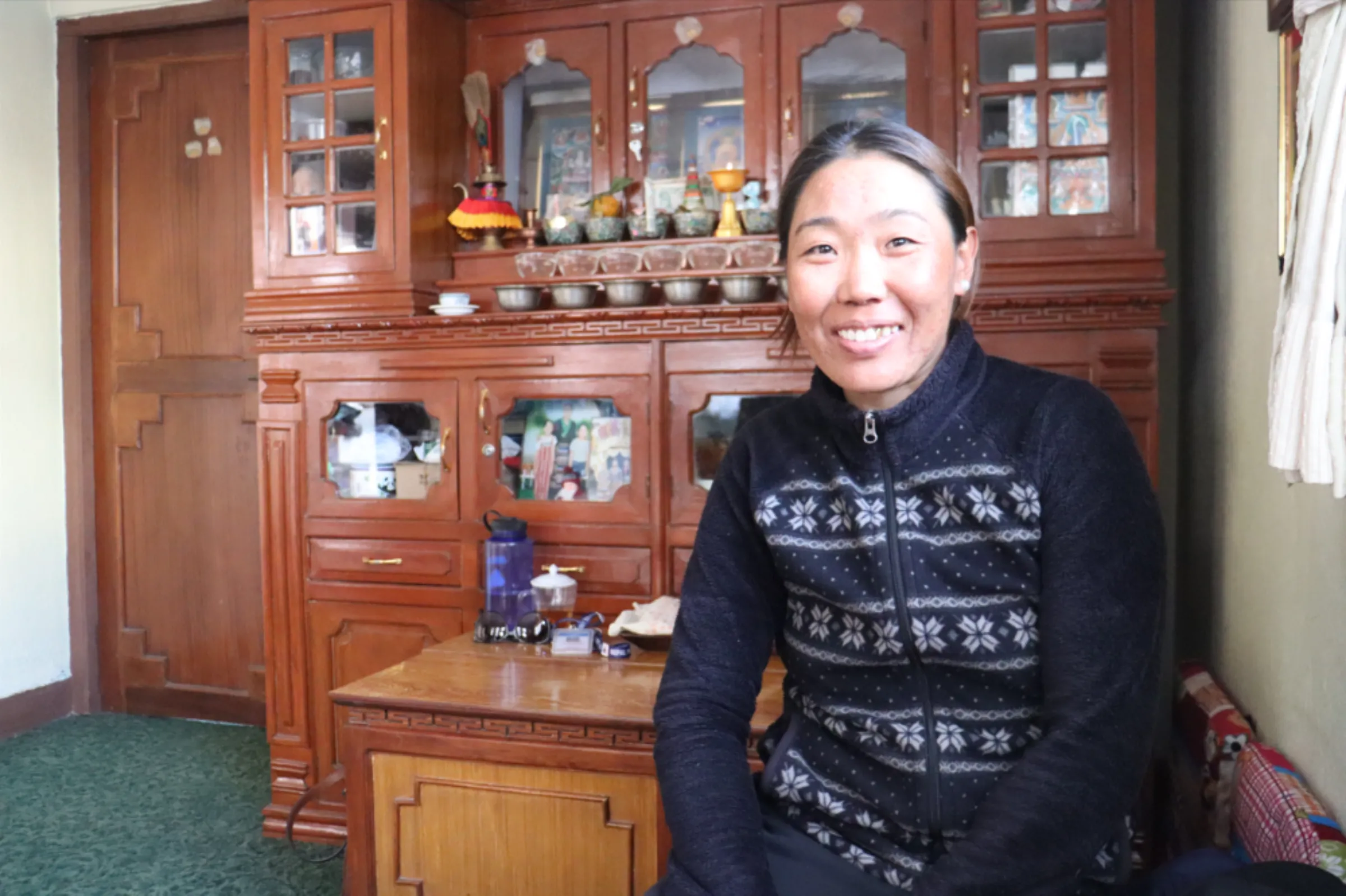 Nima Sherpa, her husband had been killed due to massive avalanche in 2014 in Mount Everest, December 16, 2022