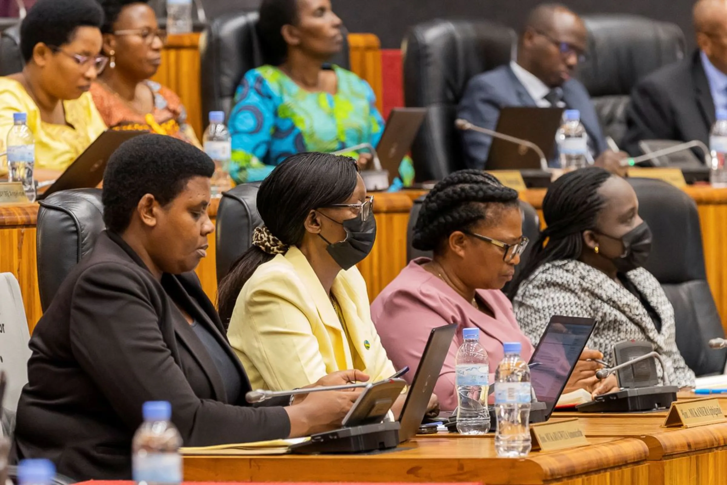 Rwandan legislators attend a parliamentary session in Kigali, Rwanda, January 26, 2023. REUTERS/Stringer